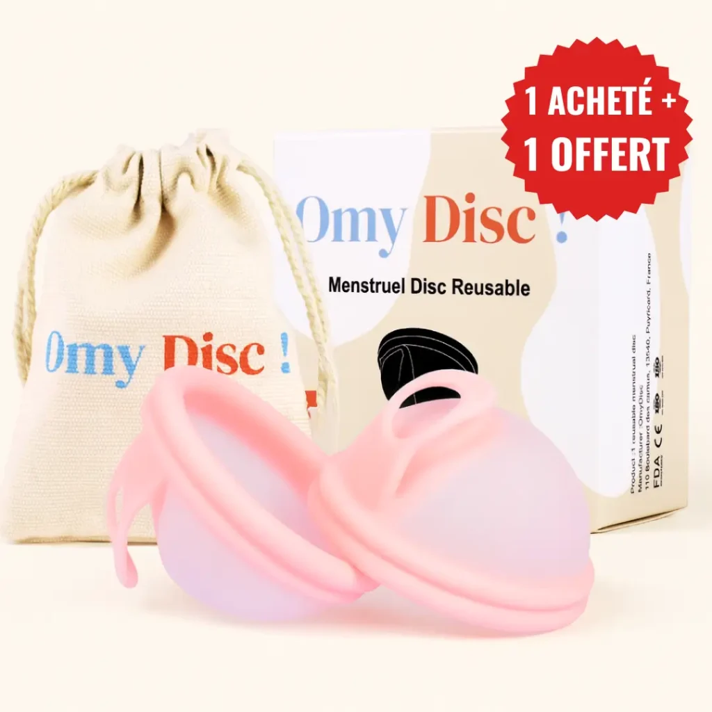Disque menstruel avec languette OmyDisc